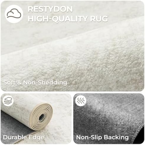 2x12 Runner Rug Non Slip, Washable Hallway Runner Rug - Image 7