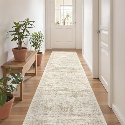 2x8 Runner Rug Non Slip, Washable Hallway Runner Rug by Restydon