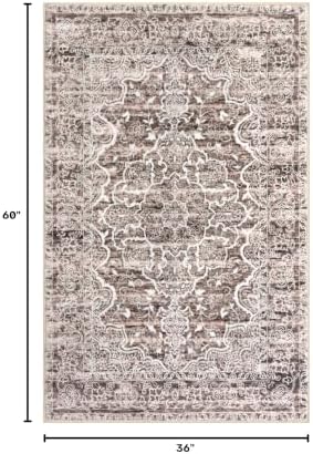 KUTA Vintage Floral 3x5 Area Rugs - Image 2