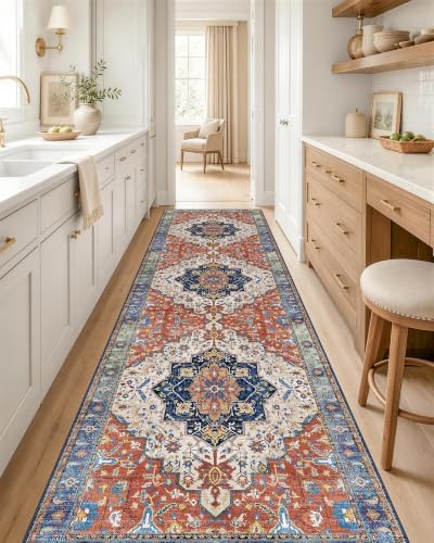 OLANLY 2x8 Washable Runner Rug, Soft Non Slip Carpet by OLANLY