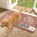 Bcoimo Super Absorbent Dog Door Mat by Bcoimo