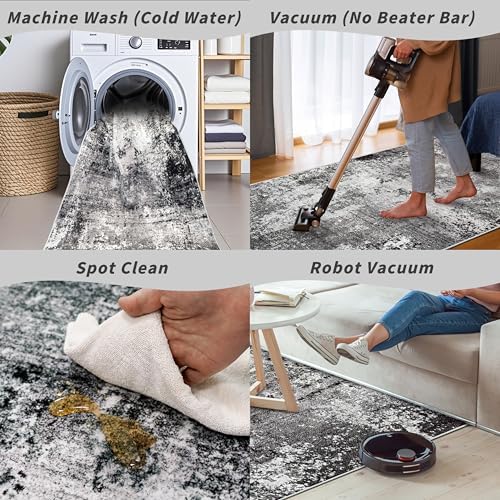 Rug Runner Washable Non-Slip 2x5 - Image 6