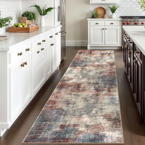 IOHOUZE Abstract Runner Rug 3x10 Ft Washable Runners - Image 3