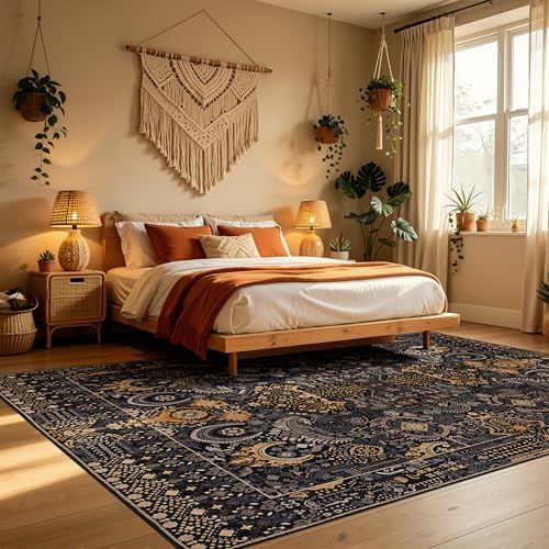 Ruaruarug Washable Area Rug 8×10 Ultra Soft - Image 7