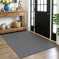 EARTHALL Woven Area Rug 4x5 Ft Washable Rugs by EARTHALL