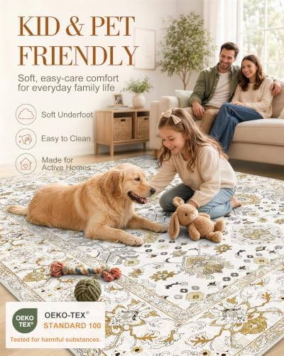 OLANLY 3x6 Washable Runner Rug, Soft Non Slip Carpet - Image 5