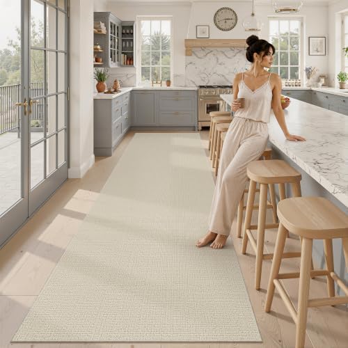3x10 Runner Rug Non Slip, High-Low Pile Runners by Art%26Tuft