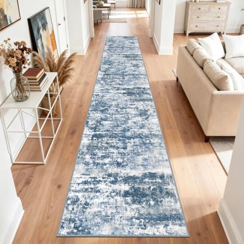 Long Hallway Runner Rug 2.6x16ft Textured Non Slip by TTelephant