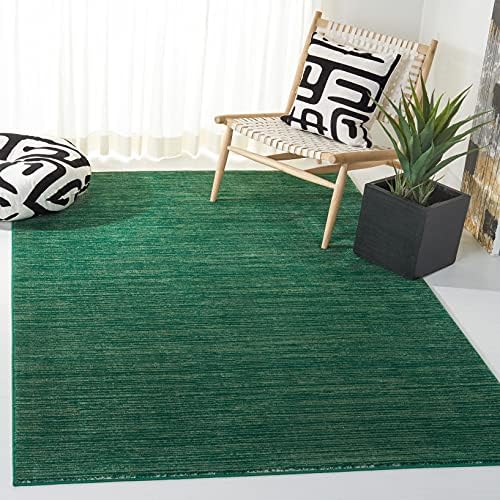SAFAVIEH Vision Area Rug 6x9, Modern Tonal Dark Green VSN606Y by Unknown