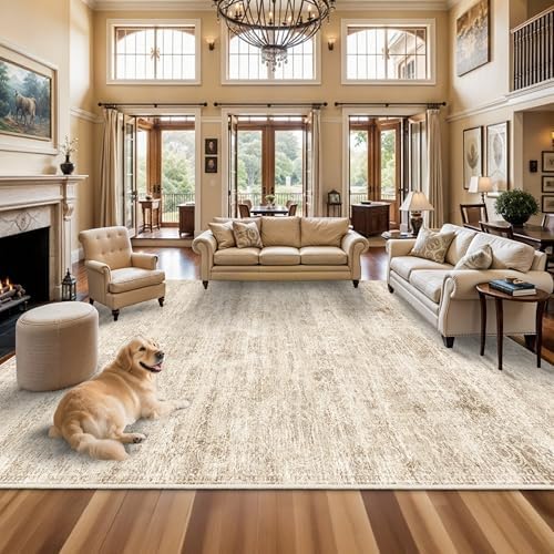 TOPRUUG Washable 12x15 Area Rug: Large Rugs by TOPRUUG