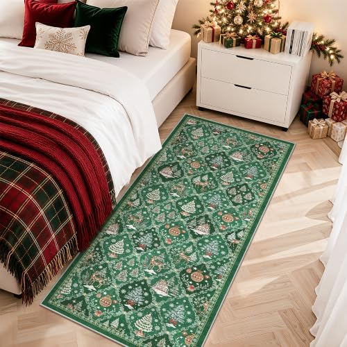 Christmas Runner Rug 2x5 for Hallway - Image 4