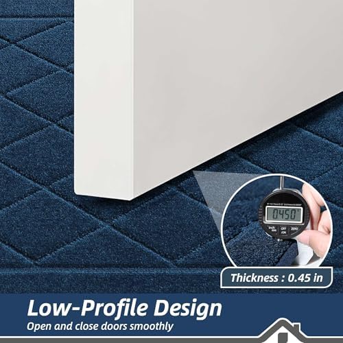 BEQHAUSE Dirt Trapper Door Mat 20" x 32", Doormat Non-Slip - Image 4