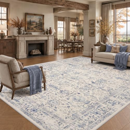 10x12 Area Rug Living Room: Washable Bedroom Rug - Image 2
