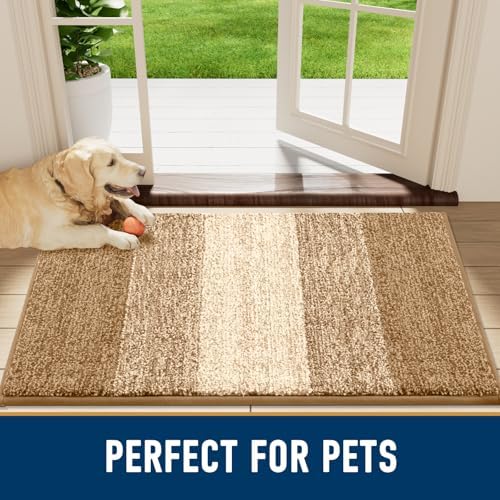Smiry Dog Door Mat for Muddy Paws, Absorbs Moisture and Dirt, 45x27 Inches - Image 7