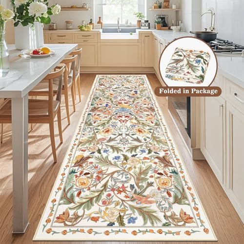 nesrt Boho Bird Runner Rug 3x10Ft - Image 2