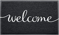Door Mat Welcome Mat Floor Mat for Entryway, High Traffic Areas by Knockety