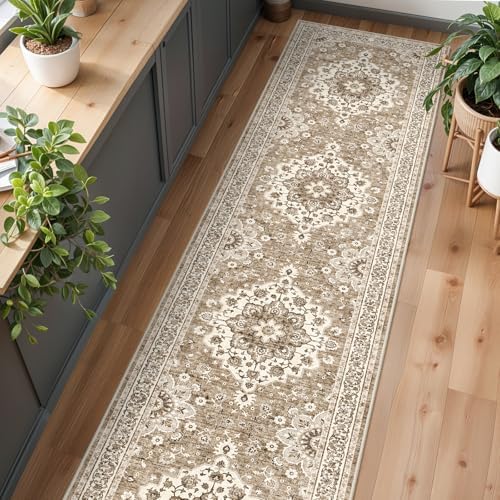 Washable Oriental Hallway Runner Rug: 3x20 Rug - Image 3