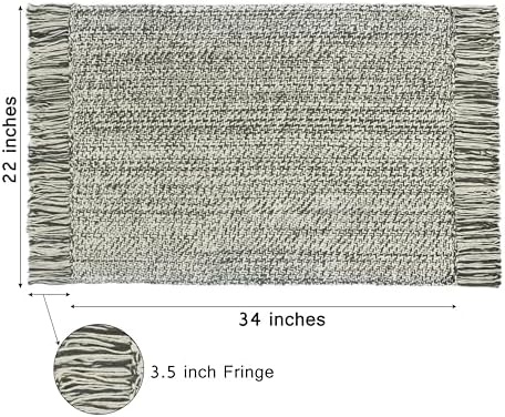 COTTON CRAFT Woven Area Rug - Image 3