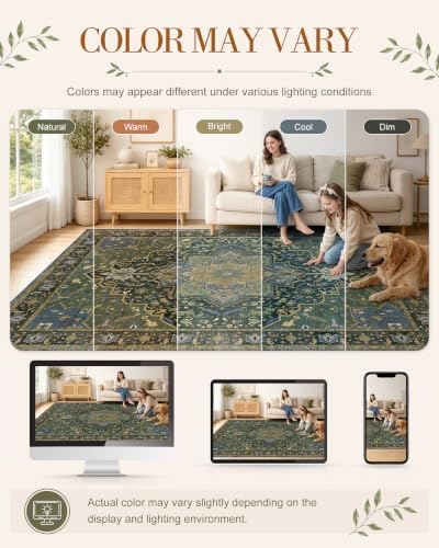 OLANLY 2x8 Washable Runner Rug, Soft Non Slip Carpet - Image 2