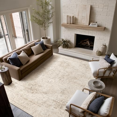 Machine Washable Rugs for Living Room: 6x9 Area Rugs for Bedroom - Image 2