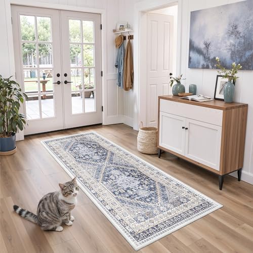 zesthome 2x6 Runner Rug Non Slip, Washable Hallway Runner Rug by Zesthome
