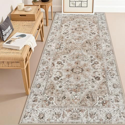 Washable Hallway Runner Rug 3x6: Non Slip Runner Rugs by TOPRUUG