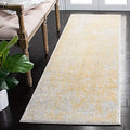 SAFAVIEH Evoke Runner Rug 2'2"x9', Ivory & Gold EVK256B by Unknown