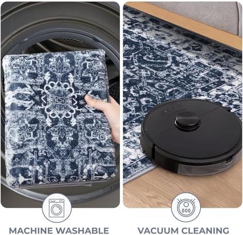 KOZYFLY Runners for Hallways 2x6 Ft Washable Kitchen Runner Rug Boho Runner Rug - Image 6