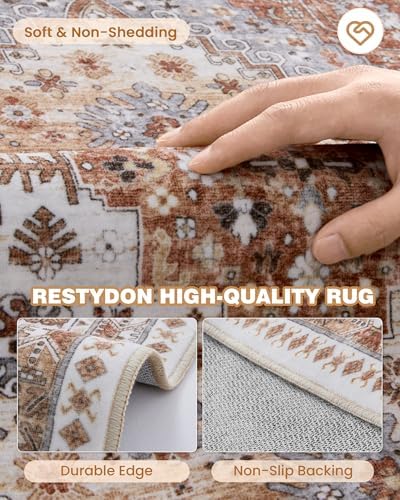 2x5 Rug Runner Non-Slip Washable Rugs - Image 7
