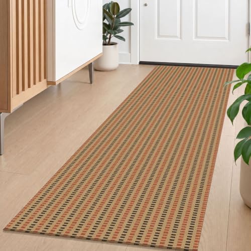 KOZYFLY 2x5 Washable Non Slip Kitchen Runner Rug by KOZYFLY
