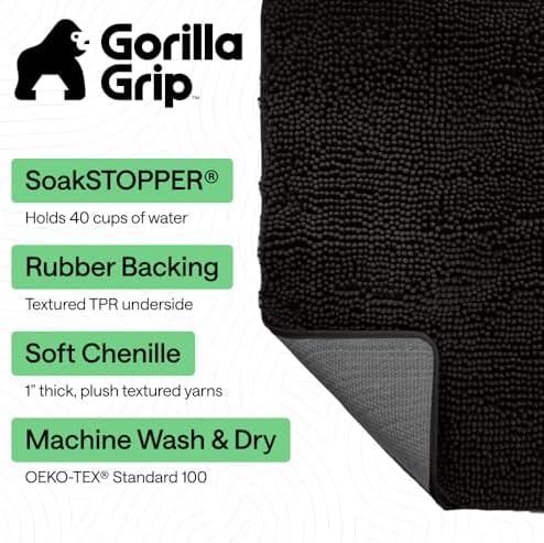 GORILLA GRIP SoakSTOPPER Indoor Door Mat - Image 3