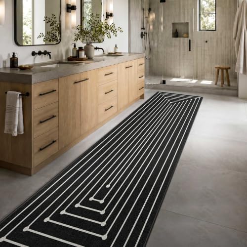 2'6''x8' Runner Rug for Hallway Kitchen Washable Non Slip Runner - Image 3
