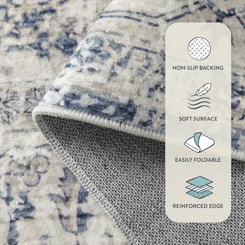 Lahome Oriental Washable Kitchen Runner Rug, 2x6 Runners - Image 6