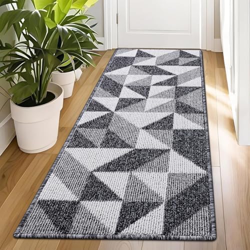 OLANLY Door Mat Indoor Entrance Washable 70x23, Odor-Free Low-Profile Front by OLANLY