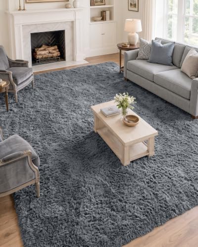 OLANLY 7x8 Machine Washable Large Area Rugs by OLANLY