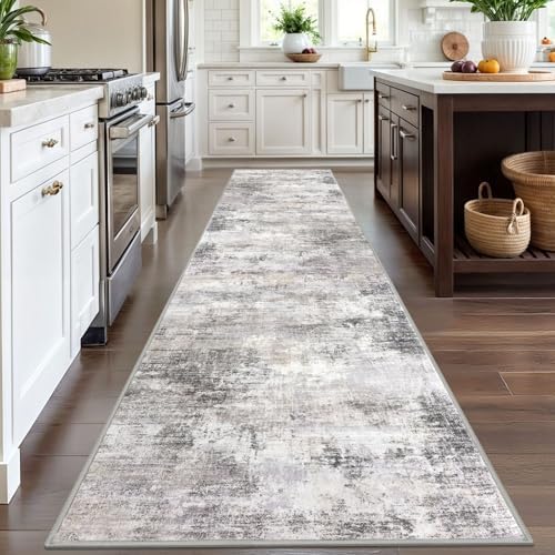 IOHOUZE Abstract Runner Rug 3x12 Ft Washable Runners - Image 3