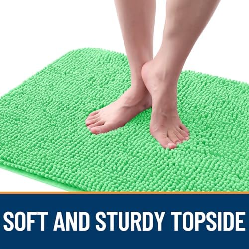 OLANLY Dog Door Mat for Muddy Paws 30x20, Super Absorbent Chenille Mud Mat - Image 4