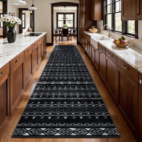 SERISSA 2'6"x14' Washable Non-Slip Boho Runner Rug - Image 2
