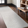Modern Indoor Rug Orbit 2x7 Area Rugs by Unknown