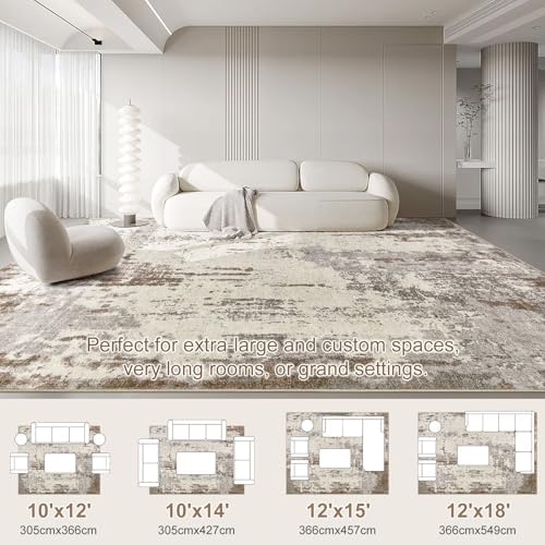 UERMEI 10x14 Washable Area Rug - Image 3