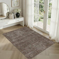 2×3 Small Vintage Washable Area Rug, by LatteFog