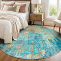 RELEANY Washable Round 8ft Area Rug by RELEANY