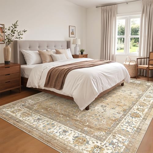 befbee Washable 5x7 Area Rug Non Slip Stain Resistant Rug - Image 7