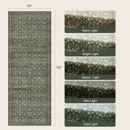 3' X 8' Area Rugs for Hallways - Image 2