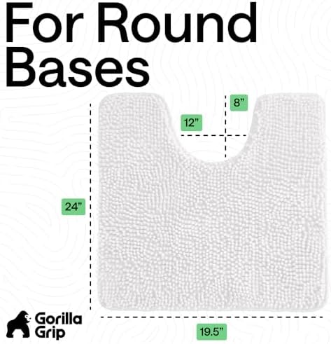 GORILLA GRIP Chenille Bath Rug Mat - Image 2