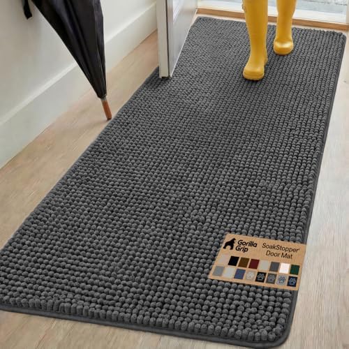 GORILLA GRIP SoakSTOPPER Indoor Door Mat by GorillaGrip