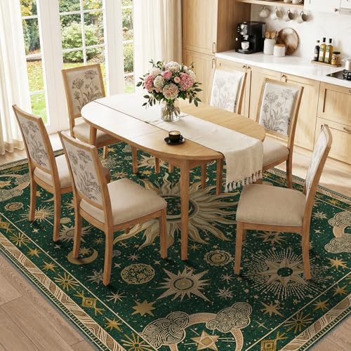 Vacuum-Friendly, 9x12 Washable Area Rug - Image 2