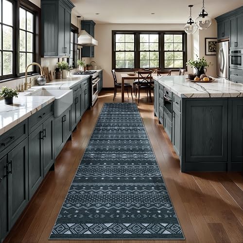 SERISSA 2x10 Washable Non-Slip Boho Runner Rug - Image 2