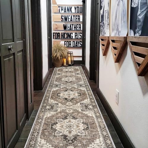 Washable Kitchen 2x10 Runner Rug: Non-Slip Hallway Rugs Indoor Soft Low Pile - Image 4