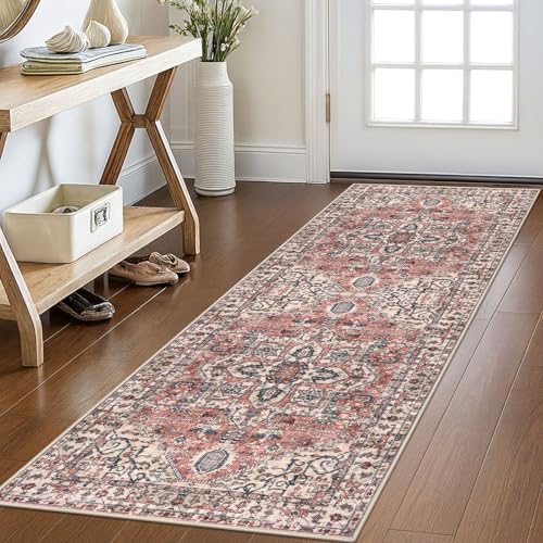 KOZYFLY Runners for Hallways 2x6 Ft Washable Kitchen Runner Rug Boho Runner Rug by KOZYFLY